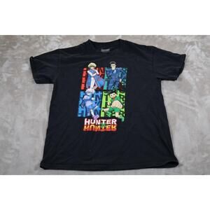 Hunter x Hunter Shirt Mens Medium Anime Gon Killua Kurapika Leorio Viz 2010s